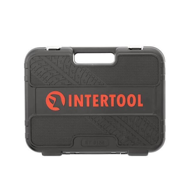 Набір інструментів 156ед. NTERTOOL STORM, набір для ремонту автомобіля, набір ключів, набір головок ET-8156 фото