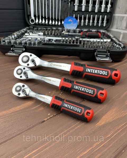 Набір інструментів 219 од. INTERTOOL STORM професійний автонабір, набір ключів ET-8219 фото