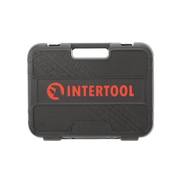 Набір інструментів 126 од. INTERTOOL STORM, автонабір, набір ключів, набір головок, ET-8126 фото
