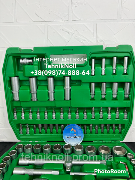 Набор инструментов 94 ед. INTERTOOL ET-6094SP набор головок автомобильные в кейсе ET-6094SP фото