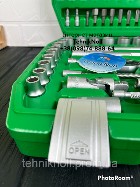 Набор инструментов 94 ед. INTERTOOL ET-6094SP набор головок автомобильные в кейсе ET-6094SP фото