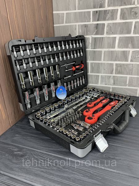 Набір інструментів 151ед, професійний INTERTOOL ET-7151 , Автонабір, набір ключів 1451290361 фото